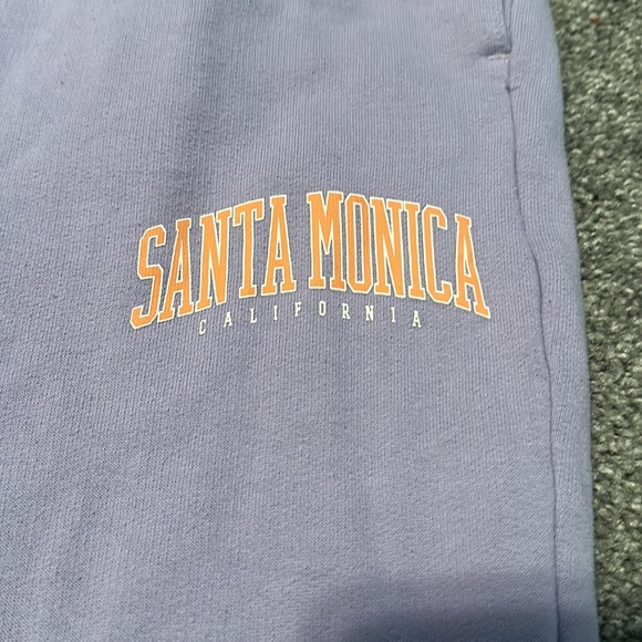 hollister purple sweat pants. size small. - Picture 3 of 3